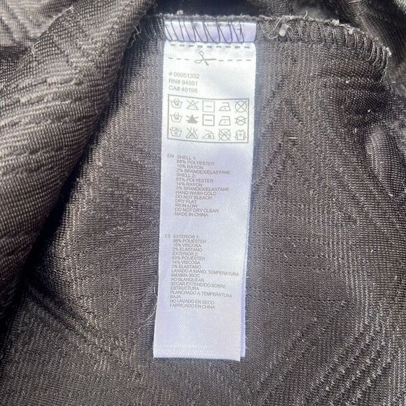 Forever 21 Gray Long Sleeve Pullover Crew Neck Geo Pattern Sweater Small - Picture 6 of 6